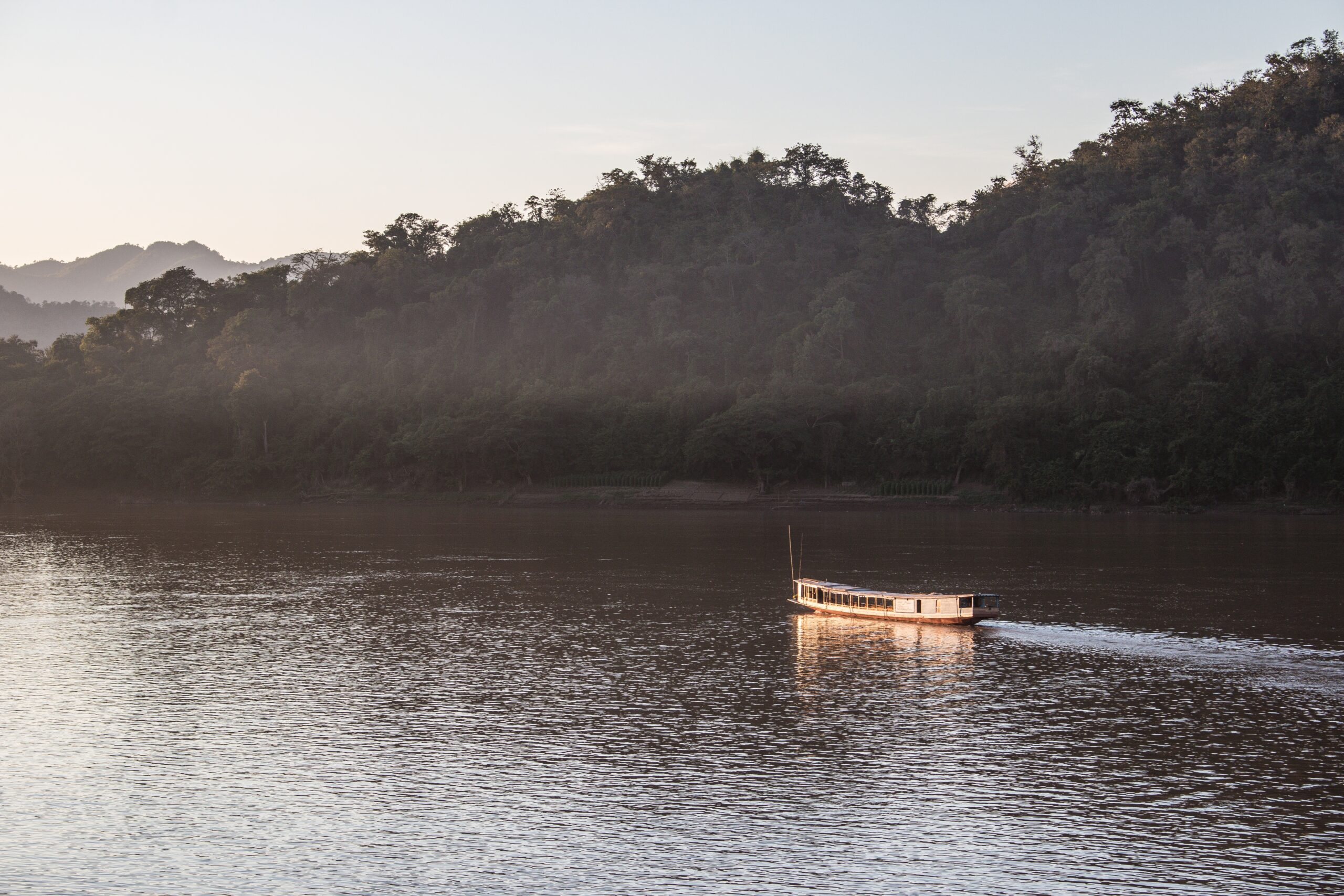Mekong River sunset