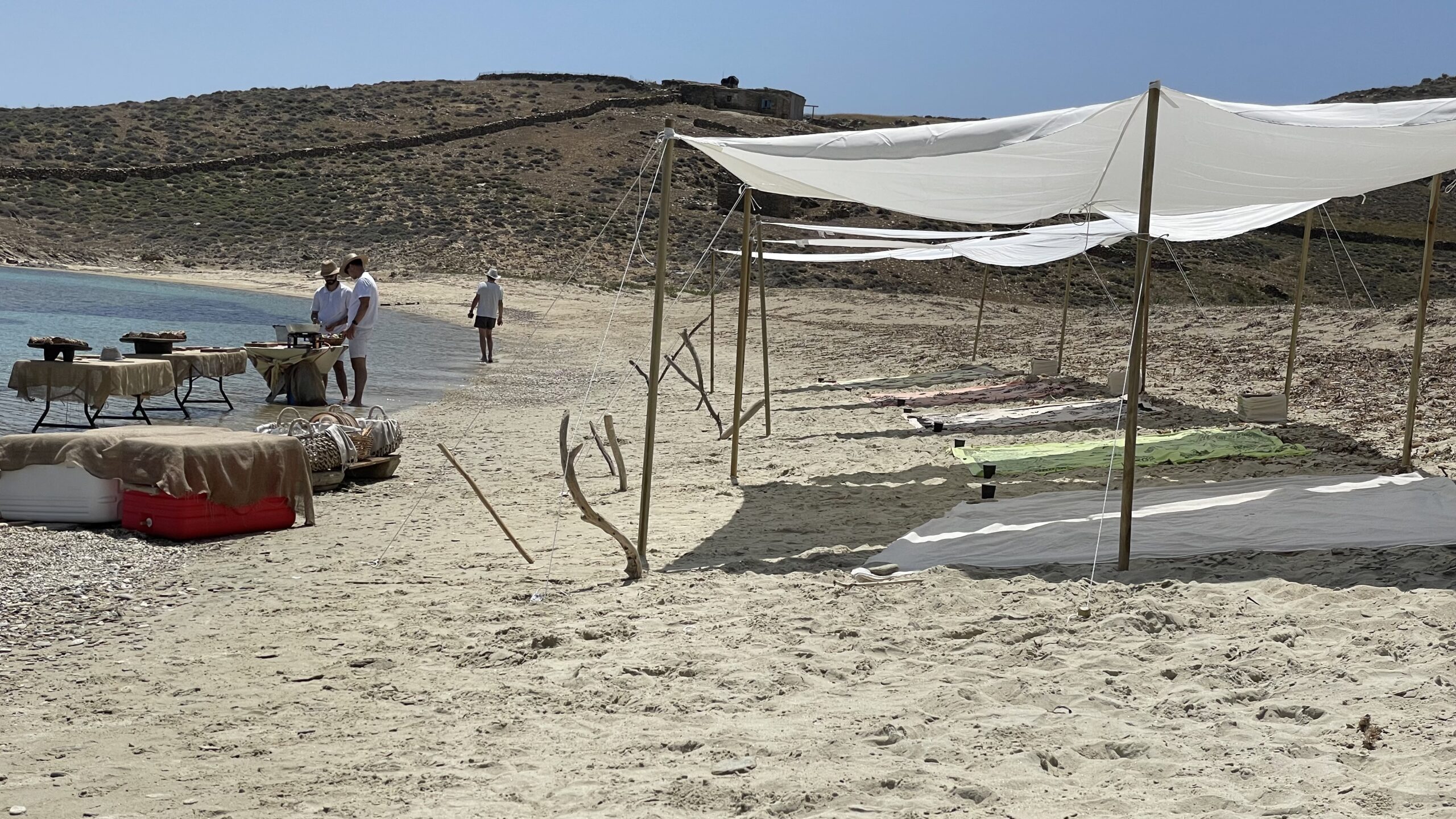 Luxury beach club